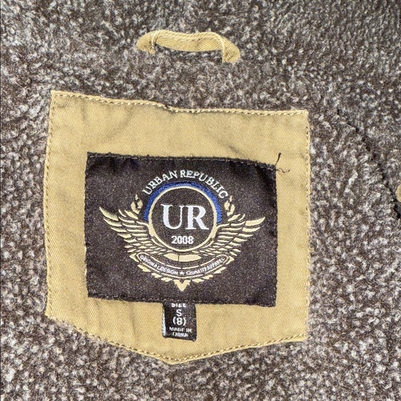 Urban Republic Kids Olive Jean Jacket - Picture 3 of 4